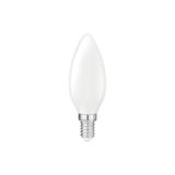Lâmpada Led Save Energy Filamento Vela Milky C35 Ip65 4w E14 Bivolt 2400k Branco Quente Se-375.2327