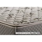 Cama Box Casal: Colchão Ortopédico Herval Ag65 Firme Fort + Base Crc Suede Black(138x188)
