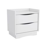 Mesa Cabeceira Infantil Com 2 Gavetas M261 Branco Kappesberg
