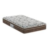 Colchão Solteiro Espuma D45-20 Pródormir Advanced Pillow Top Brown (78x188x24) - Probel