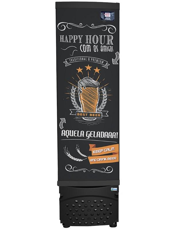 Cervejeira Imbera 244 Litros Happy Hour Preto CCV144-127V