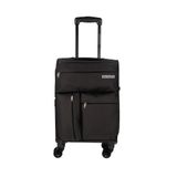 Mala de Bordo American Tourister By Samsonite New Rio Poliéster Expansível Tsa Preta