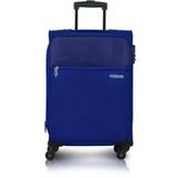 Mala de Bordo American Tourister By Samsonite Frankfurt Poliester Expansível Tsa Azul