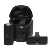 Microfone Lapela Sem Fio Jbl Quantum Stream Usb-c Cor Preto