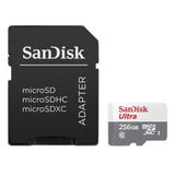 Cartão De Memória Sandisk Ultra Sd 256gb 100mb/s Sdsqunr-256g-gn6ta