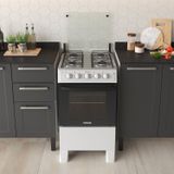 Fogão 4 Bocas Acendimento Automático Bivolt Star New Branco