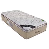Colchão Solteiro Molas Ensacadas Masterpocket Platinum New Pillow Top (88x188x33) - Luckspuma