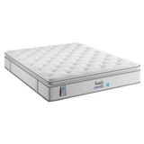 Colchão King Molas Ensacadas Masterpocket Comfort Gel Pillow Top (193x203x32) - Plumatex