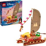 Lego Disney Princess Canoa Da Vaiana 43270 Com 529pcs