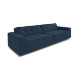 Sofá 3 Lugares Lucca Linho Azul 180 Cm