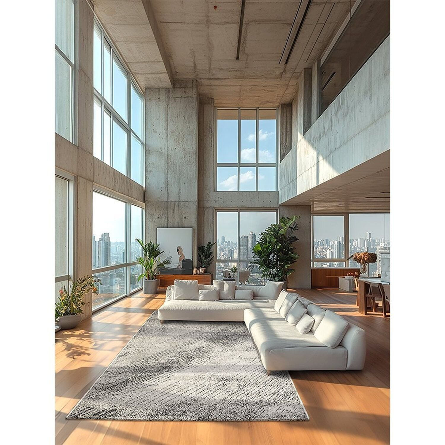 Tapete Tec. Risca De Giz 01/44 200cm X 300cm Pret/porter