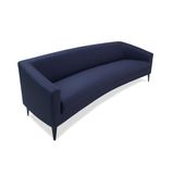 Sofá 3 Lugares Vittorio Linho Azul 240 Cm