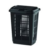Cesto Preto 30 Litros Lançamento Para Lavanderia Banheiro