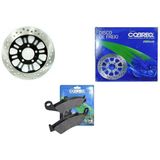 Disco Pastilha Freio Cobreq Cg Titan 150 Mix 2009 Ate 2014