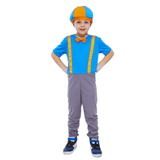 Fantasia Blippi Infantil – Macacão E Chapéu

 M