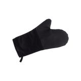 Luva De Silicone E Algodão Preto 35Cm Weck