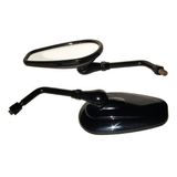 Espelho Retrovisor Gvs Mod.harley Para Shadow 750 Preto