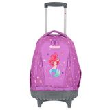 Mochila Xtrem Com Rodinhas Escolar Trolley Cross 398 Sereia