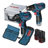 Kit Chave Impacto Gdr120-li E Parafusadeira Gsr120-li Bosch