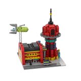 Conjunto De Blocos De Construção Ivvtnhz Futura Planet Express 389 Peças