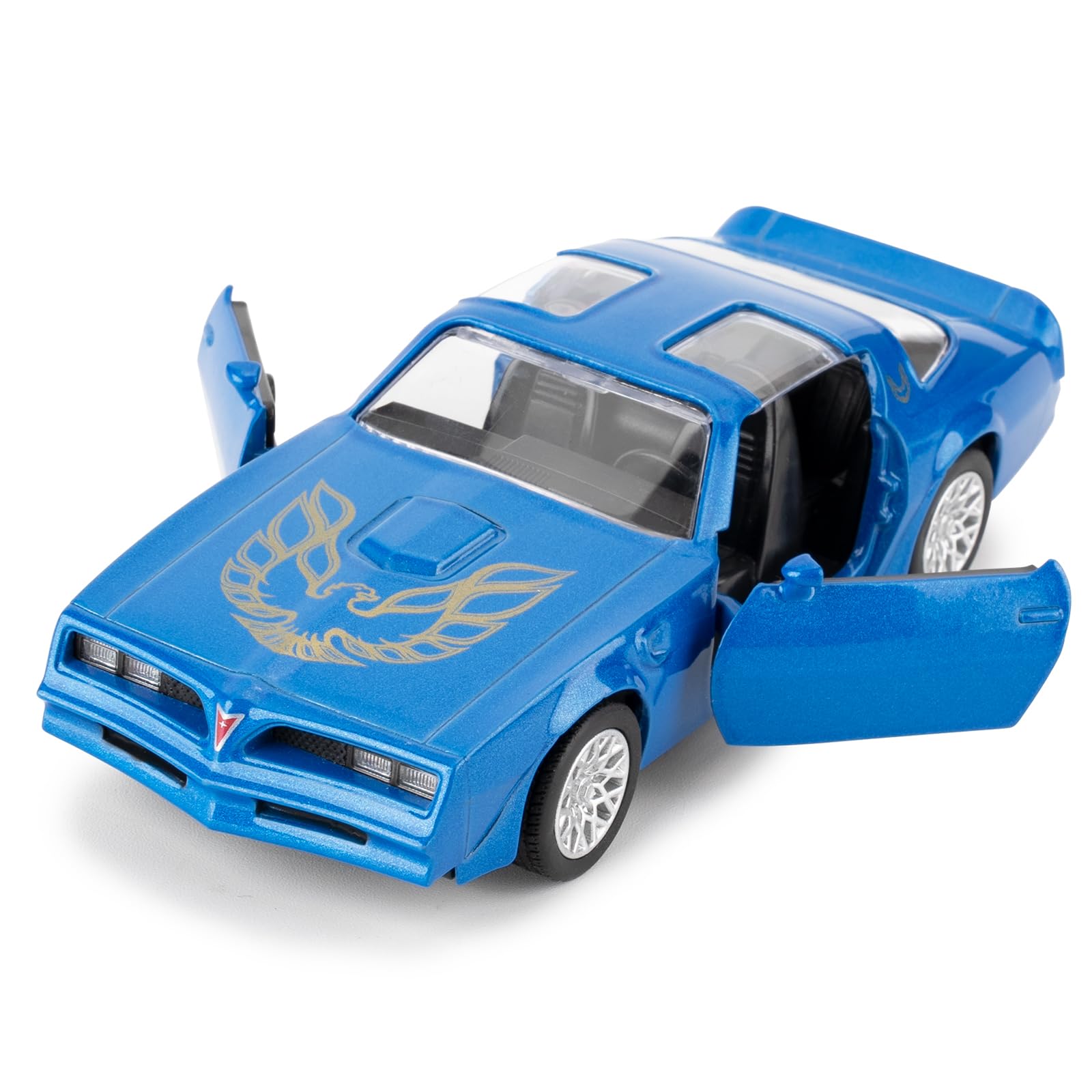 Carro De Brinquedo Rmz City Pontiac Firebird Trans Am 1:36 Azul
