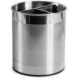 Porta-utensílios Refrigerador De Cozinha Giratório Em Aço Inoxidável Extra Grande