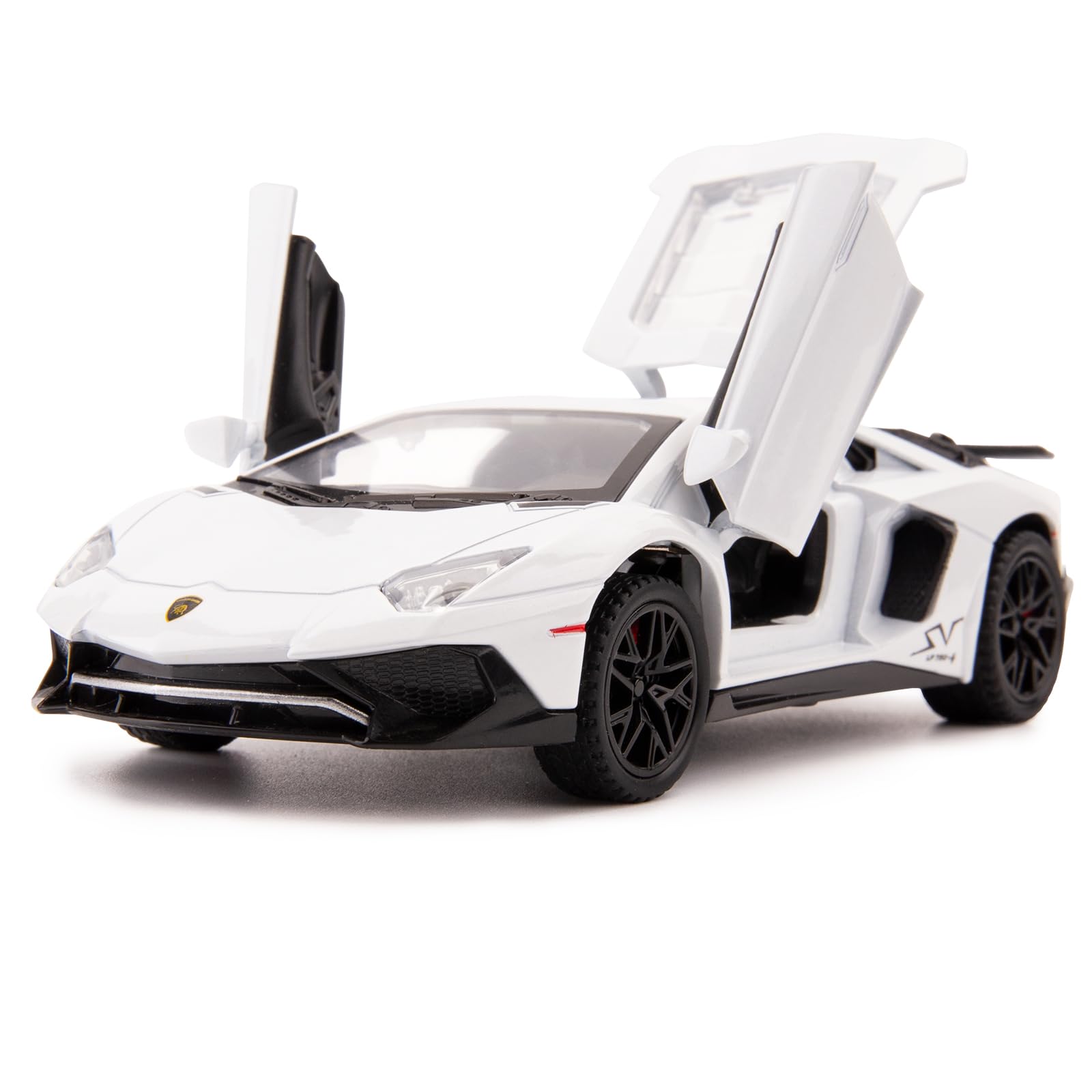 Toy Car Bdtctk Em Escala 1:32 Lamborghini Lp750 Pull Back Com Som