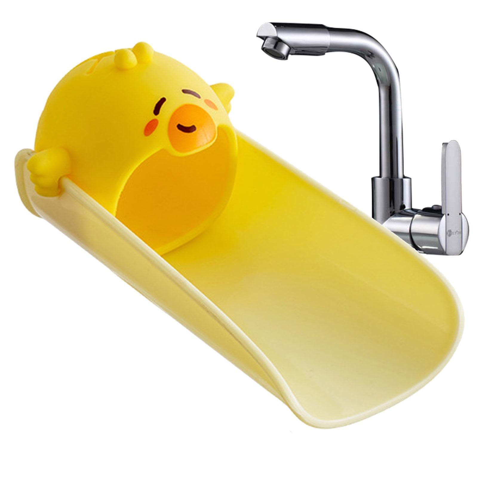 Desenho Animado De Extensor De Alça De Torneira Para Crianças Nuytghr Duck Frog