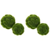 Bolas De Musgo Decorativas Stobaza Fake Green Para Casamento No Jardim