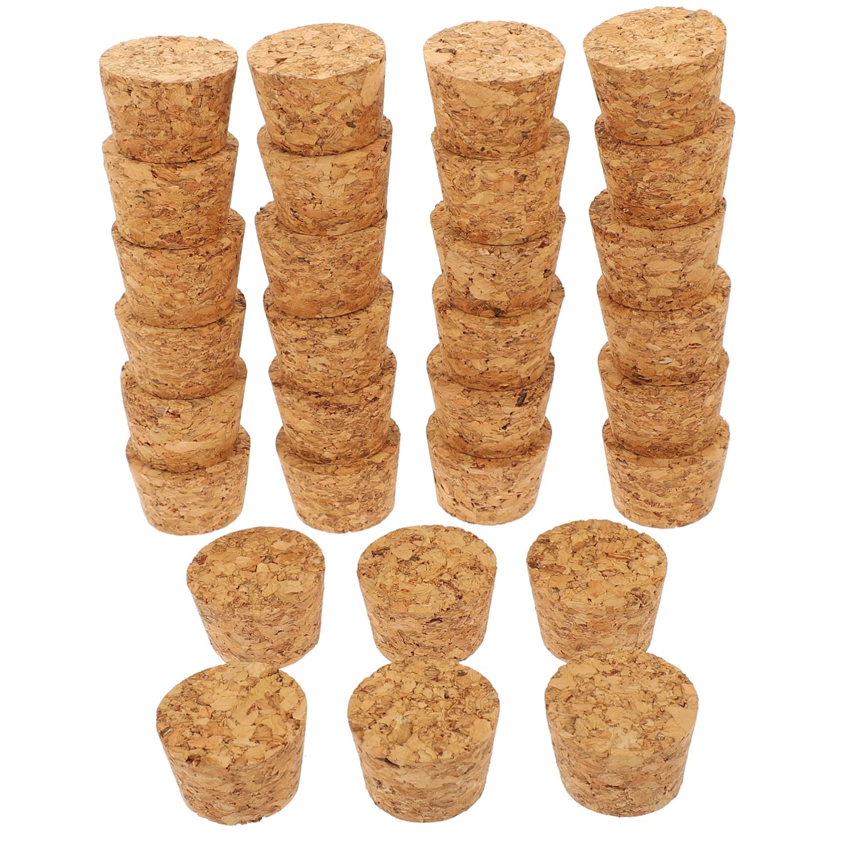 Garrafa De Vidro Cork Corks Bottle Stopper Wine Sealing 30 Unidades