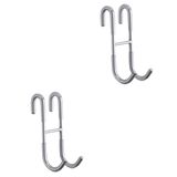 Toalheiro Hook Stobaza Para Banheiro Em Aço Inoxidável, 2 Unidades