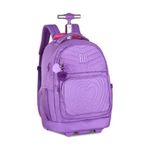 Mochila Rebecca Bombom De Carrinho 18,5" Rb24673 Lilas