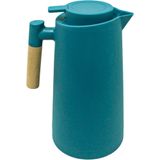 Garrafa Térmica De Mesa Nórdica Azul Leite Café Chimarrão 1l