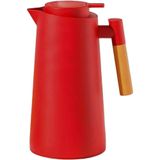 Garrafa Térmica De Mesa Nórdica Vermelho Café Chimarrão 1l