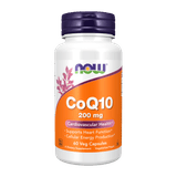 Coq10 200mg Now Foods 60 Cápsulas (importado)