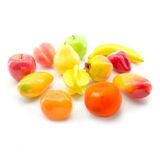 Pacote De Frutas Artificiais Decoração Enfeite 12 Unidades
