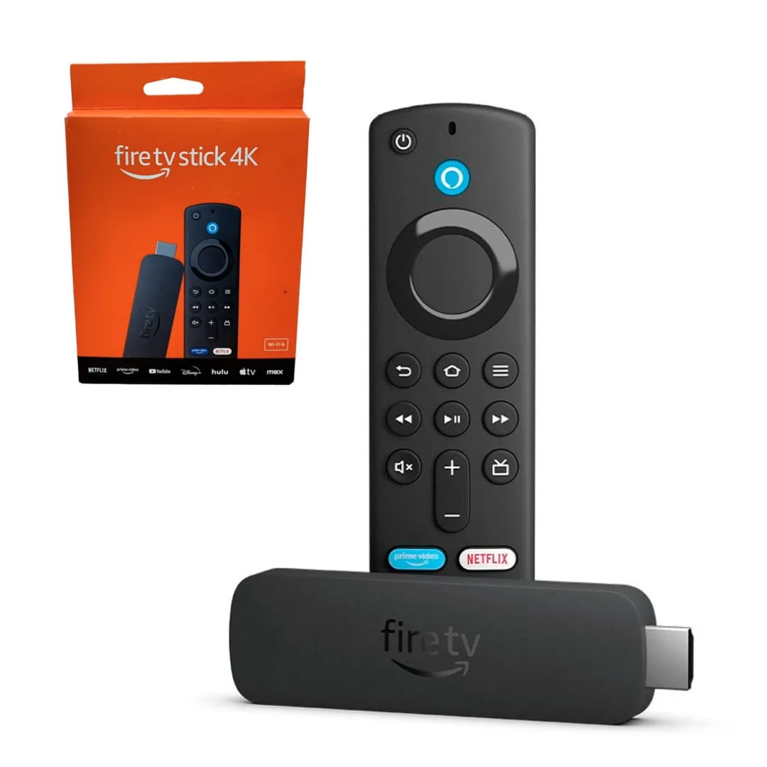 Amazon Fire Stick 4k Black Bt Quad Core Wifi 6 60 Fps - Carrefour