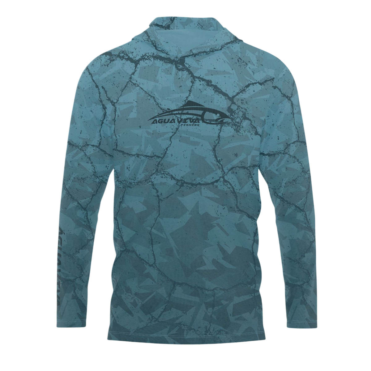 Camiseta Esportiva Capuz Lake Patrol Água Viva Fishing Fps 50 Pesca Trilha 23016