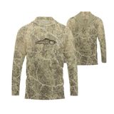 Camiseta Esportiva Capuz Lake Patrol Água Viva Fishing Pesca Trilha Fps50+ 23017