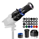 Lente Projeção Spotlight Mg06 Pro Modelador 33/36 Bowens