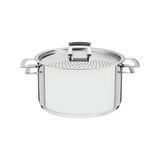 Espagueteira Tramontina Brava Em Aço Inox 24 Cm 6,1 L