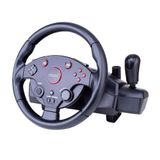 Volante Com Pedal Force Driving Dazz Preto