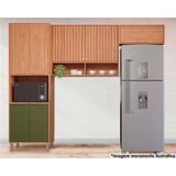 Kit Cozinha Modulada 3 Peças Divina 2aéreos+ 1 Paneleiro Cz045 Freijó Verde
