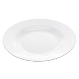 Prato Raso De Melamina Basic Branco 25,5cm - Lyor