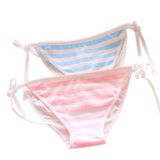 Calcinhas Sinroyee Cute Style Japanese Stripe Azul E Rosa (2 Unidades)