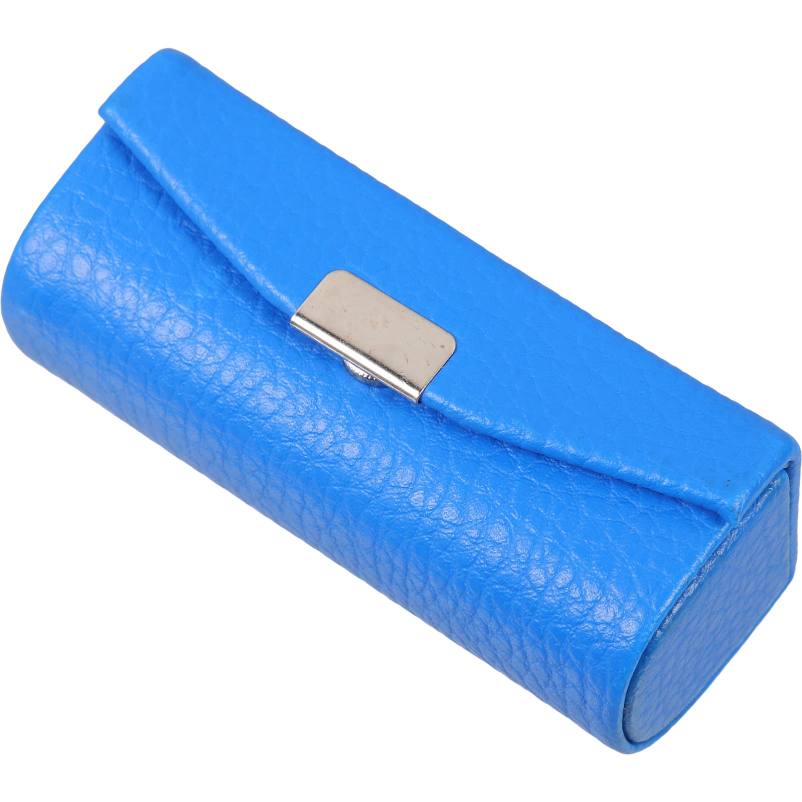 Estojo De Batom Beavorty Pu Leather Lipstick Holder Azul