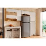 Cozinha Completa 3 Peças Nápoli Prime 2 Aéreos 1 Paneleiro Cpt02 Amendoa Off White Ronipa