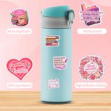 Adesivos Aozuo Pink Booklish Aesthetic Para Kindle Reading X50