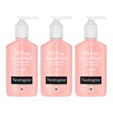 Limpador Facial Neutrogena Toranja Rosa Sem Óleo 180ml