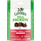 Dog Treats Greenies Pill Pockets, Tamanho Do Tablet, 90g, Hickory